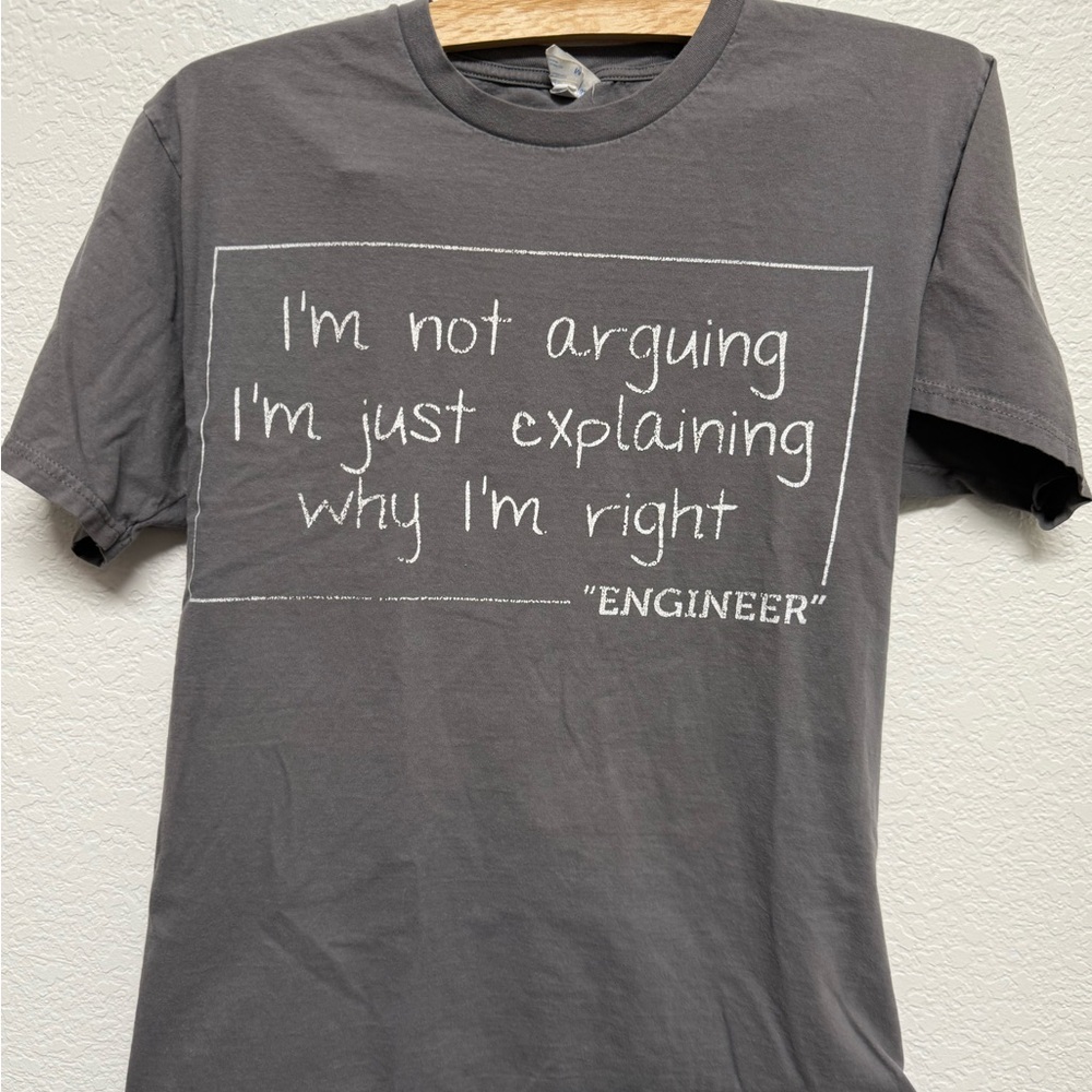 Men’s Gray Graphic T-Shirt